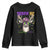 Funny Mardi Gras Mississippi Deer Youth Sweatshirt Throw Me Something Mister Beads TS11 Black Print Your Wear