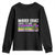 Funny Mardi Gras Laissez Les Bon Temps Rouler Youth Sweatshirt Fleur De Lis Glitter Print TS11 Black Print Your Wear