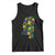 Funny Mardi Gras Mississippi Map Coquette Bow Tank Top TS11 Black Print Your Wear