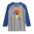 Not My President Not My Voice Not My Values Not My Beliefs Raglan Shirt Multicolored Flowers TS11 Sport Gray Royal Print Your Wear