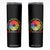 Not My President Not My Voice Not My Values Not My Beliefs Skinny Tumbler Multicolored Flowers TS11 Black Print Your Wear