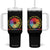 Not My President Not My Voice Not My Values Not My Beliefs Tumbler With Handle Multicolored Flowers TS11 One Size: 40 oz Black Print Your Wear