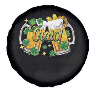 Funny St Patrick's Day Irish Beer Drinking Craic Spare Tire Cover TS11 Print Your Wear