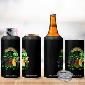 Funny St Patrick's Day Horse 4 in 1 Can Cooler Tumbler Happy St Horsetrick's Day Shamrock TS11 Print Your Wear