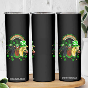 Funny St Patrick's Day Horse Skinny Tumbler Happy St Horsetrick's Day Shamrock TS11 Print Your Wear
