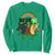 Funny St Patrick's Day Horse Sweatshirt Happy St Horsetrick's Day Shamrock TS11 Irish Green Print Your Wear