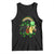 Funny St Patrick's Day Horse Tank Top Happy St Horsetrick's Day Shamrock TS11 Black Print Your Wear