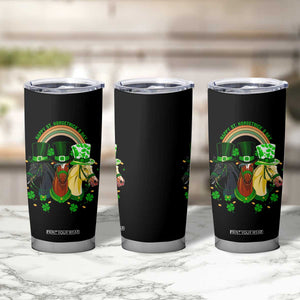 Funny St Patrick's Day Horse Tumbler Cup Happy St Horsetrick's Day Shamrock TS11 Print Your Wear