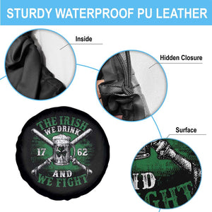 Irish Soldiers 1762 Spare Tire Cover The Irish We Drink And We Fight Shamrock Beer Parade TS11 Print Your Wear