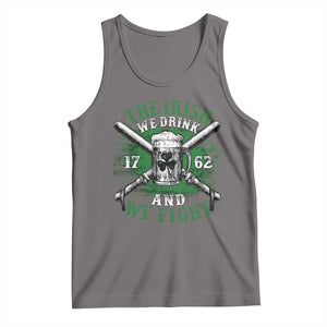 Irish Soldiers 1762 Tank Top The Irish We Drink And We Fight Shamrock Beer Parade TS11 Deep Heather Print Your Wear