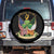 Proud To Be Irish American Spare Tire Cover Vintage Ireland USA Flag Shamrock Harp TS11 No hole Black Print Your Wear