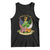 Proud To Be Irish American Tank Top Vintage Ireland USA Flag Shamrock Harp TS11 Black Print Your Wear