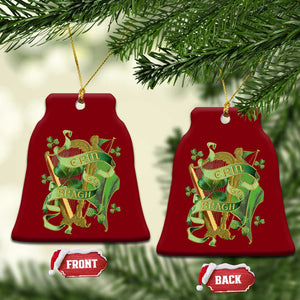 Irish Pride Ceramic Ornament Erin Go Bragh Harp Shamrock St Patrick's Day TS11 Print Your Wear