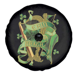 Irish Pride Spare Tire Cover Erin Go Bragh Harp Shamrock St Patrick's Day TS11 Print Your Wear