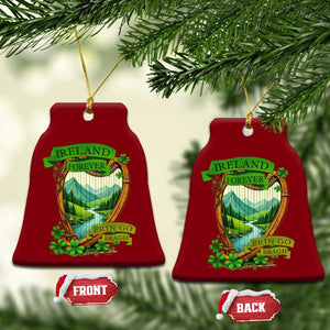 Irish Pride Ceramic Ornament Ireland Forever Erin Go Bragh Harp Shamrock TS11 Print Your Wear