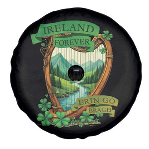 Irish Pride Spare Tire Cover Ireland Forever Erin Go Bragh Harp Shamrock TS11 Print Your Wear