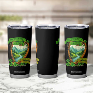 Irish Pride Tumbler Cup Ireland Forever Erin Go Bragh Harp Shamrock TS11 Print Your Wear