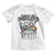 Funny Easter Day Racoon Toddler T Shirt Bunnies Are Overrated Stay Feral Eggs TS11 White Print Your Wear