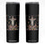 Christian Religious Easter Day Bunny Floral Christ Jesus Skinny Tumbler TS11 Black Print Your Wear