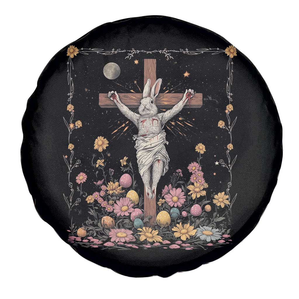 Christian Religious Easter Day Bunny Floral Christ Jesus Spare Tire Cover TS11 Print Your Wear