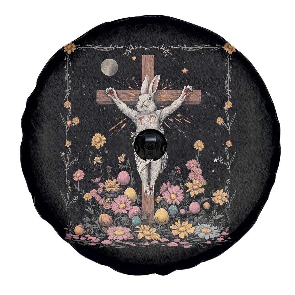 Christian Religious Easter Day Bunny Floral Christ Jesus Spare Tire Cover TS11 Print Your Wear