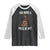 Funny You Want A Piece Of Me Raglan Shirt Chocolate Easter Bunny TS11 Black White Print Your Wear