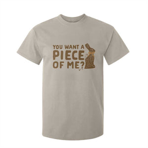 Funny Easter Day Chocolate Bunny T Shirt For Kid You Want A Piece Of Me TS11 Sand Print Your Wear