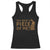 Funny Easter Day Chocolate Bunny Racerback Tank Top You Want A Piece Of Me TS11 Black Print Your Wear