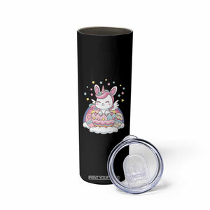 Funny Easter Unicorn Bunny Easter Eggs Skinny Tumbler TS11 Print Your Wear