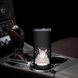 Funny Easter Unicorn Bunny Easter Eggs Skinny Tumbler TS11 Print Your Wear