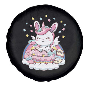 Funny Easter Unicorn Bunny Easter Eggs Spare Tire Cover TS11 Print Your Wear