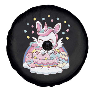 Funny Easter Unicorn Bunny Easter Eggs Spare Tire Cover TS11 Print Your Wear