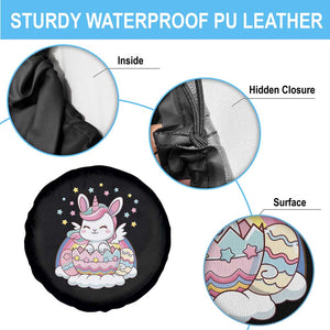 Funny Easter Unicorn Bunny Easter Eggs Spare Tire Cover TS11 Print Your Wear