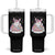 Funny Easter Unicorn Bunny Easter Eggs Tumbler With Handle TS11 One Size: 40 oz Black Print Your Wear