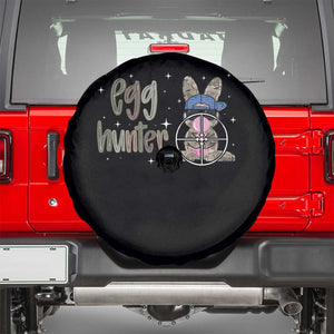 Funny Egg Hunter Spare Tire Cover Bunny Hunting Backward Cap Camouflage TS11 Black Print Your Wear