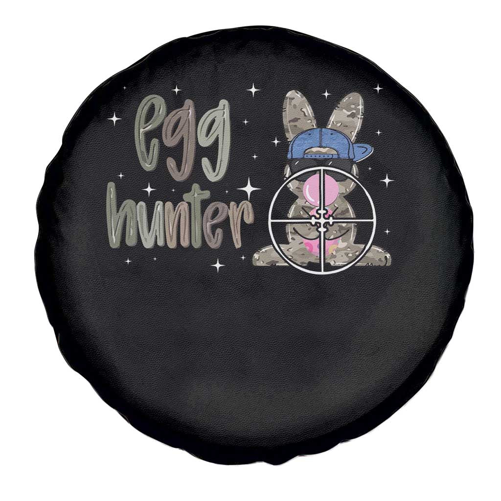 Funny Egg Hunter Spare Tire Cover Bunny Hunting Backward Cap Camouflage TS11 Print Your Wear