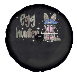 Funny Egg Hunter Spare Tire Cover Bunny Hunting Backward Cap Camouflage TS11 Print Your Wear
