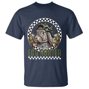 Funny Easter Day Egg Hunter T Shirt Bunny Hunting Camo Egg TS11 Navy Print Your Wear