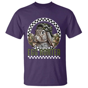 Funny Easter Day Egg Hunter T Shirt Bunny Hunting Camo Egg TS11 Purple Print Your Wear
