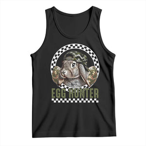 Funny Easter Day Egg Hunter Tank Top Bunny Hunting Camo Egg TS11 Black Print Your Wear