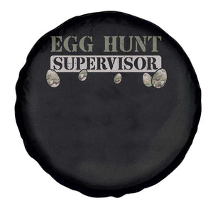 Funny Easter Egg Hunt Supervisor Spare Tire Cover Camouflage Camo Egg Hunting Easter Day TS11 Print Your Wear