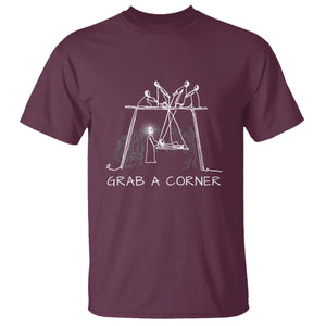 Customer Request 011225 – Grab A Corner Paralyzed Man Christian Religious Jesus Healing T Shirt TS11 Maroon Print Your Wear