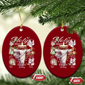 Religious Christian Easter Holy Week Christ Jesus Ceramic Ornament TS11 Print Your Wear
