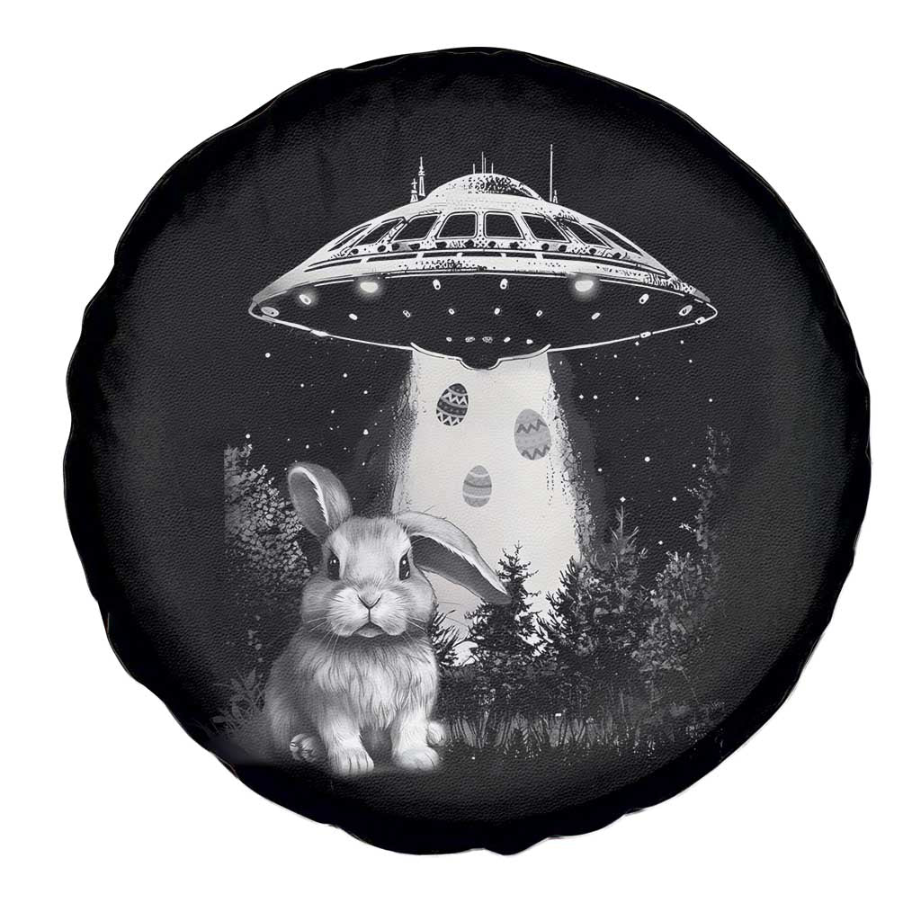 Funny Easter Day UFO Bunny Alien Eggs Spare Tire Cover TS11 Print Your Wear