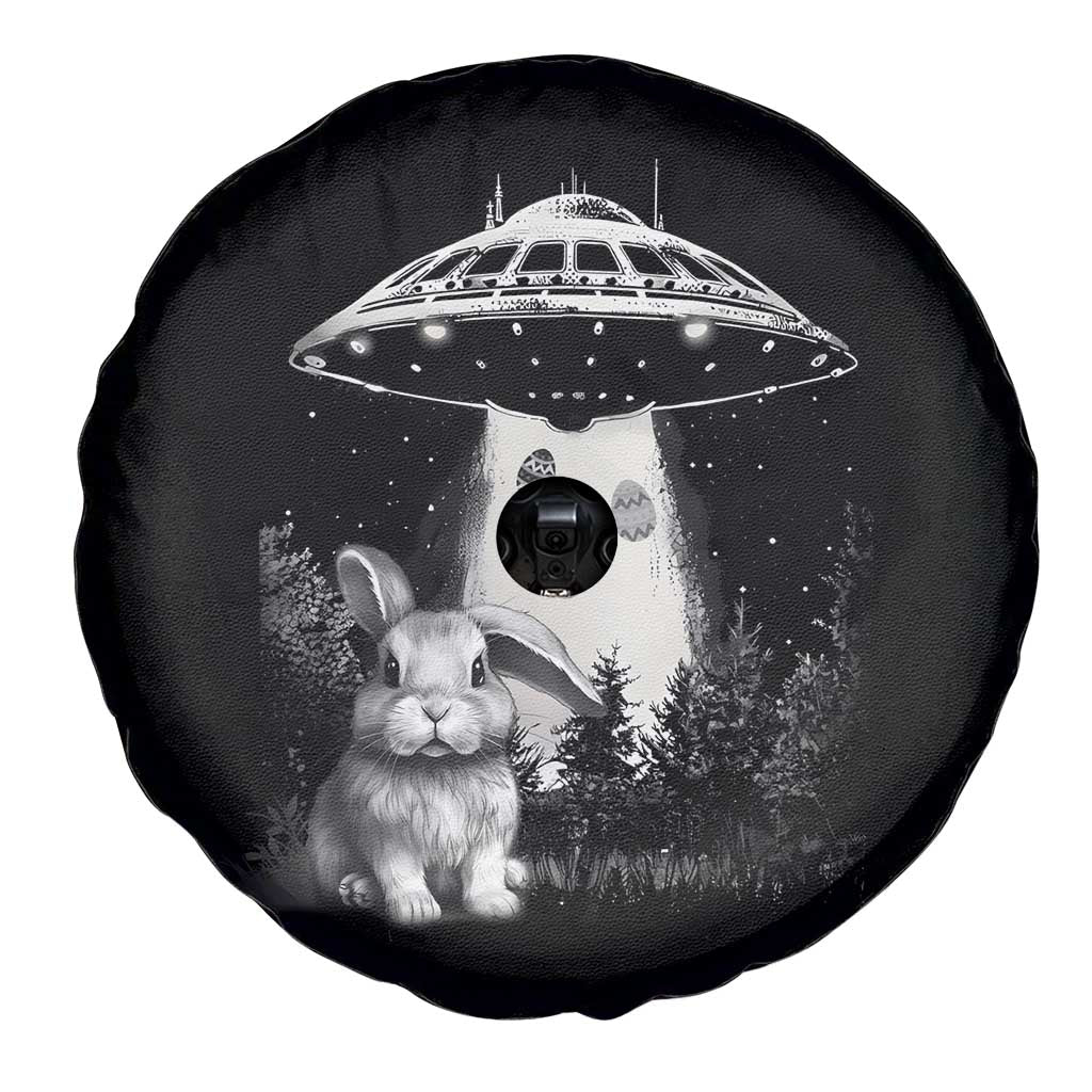 Funny Easter Day UFO Bunny Alien Eggs Spare Tire Cover TS11 Print Your Wear