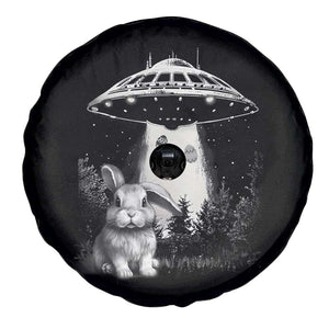 Funny Easter Day UFO Bunny Alien Eggs Spare Tire Cover TS11 Print Your Wear