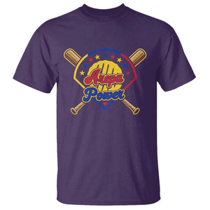 Arepa Power Venezuela Baseball Lover T Shirt Venezuelan Pride TS11 Purple Print Your Wear