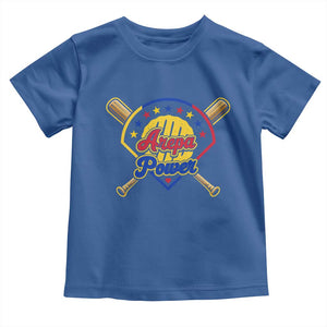 Arepa Power Venezuela Baseball Lover Toddler T Shirt Venezuelan Pride TS11 Royal Blue Print Your Wear