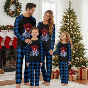 Patria y Vida Cuba Libre Plaid Pajama Set Cuba Flag Fist Freedom Movement TS11 Blue Plaid Print Your Wear