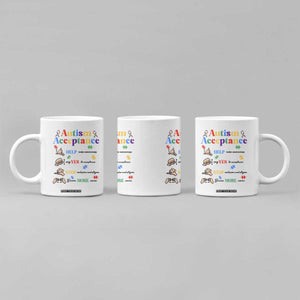 Autism Awareness Acceptance Hand Sign Language SPED Teacher Coffee Mug TS11 Print Your Wear